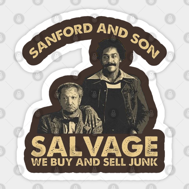 Sanford & Son Salvage Sticker by Phenom Palace